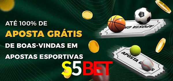 S5bet Ate 100% de Aposta Gratis