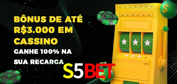 S5bet melhor bônus de depósito