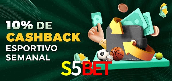 10% de bônus de cashback na S5bet
