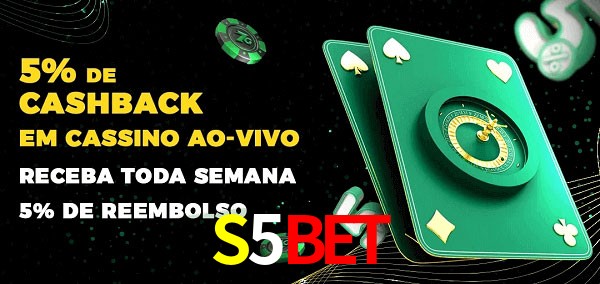 Promoções do cassino ao Vivo S5bet
